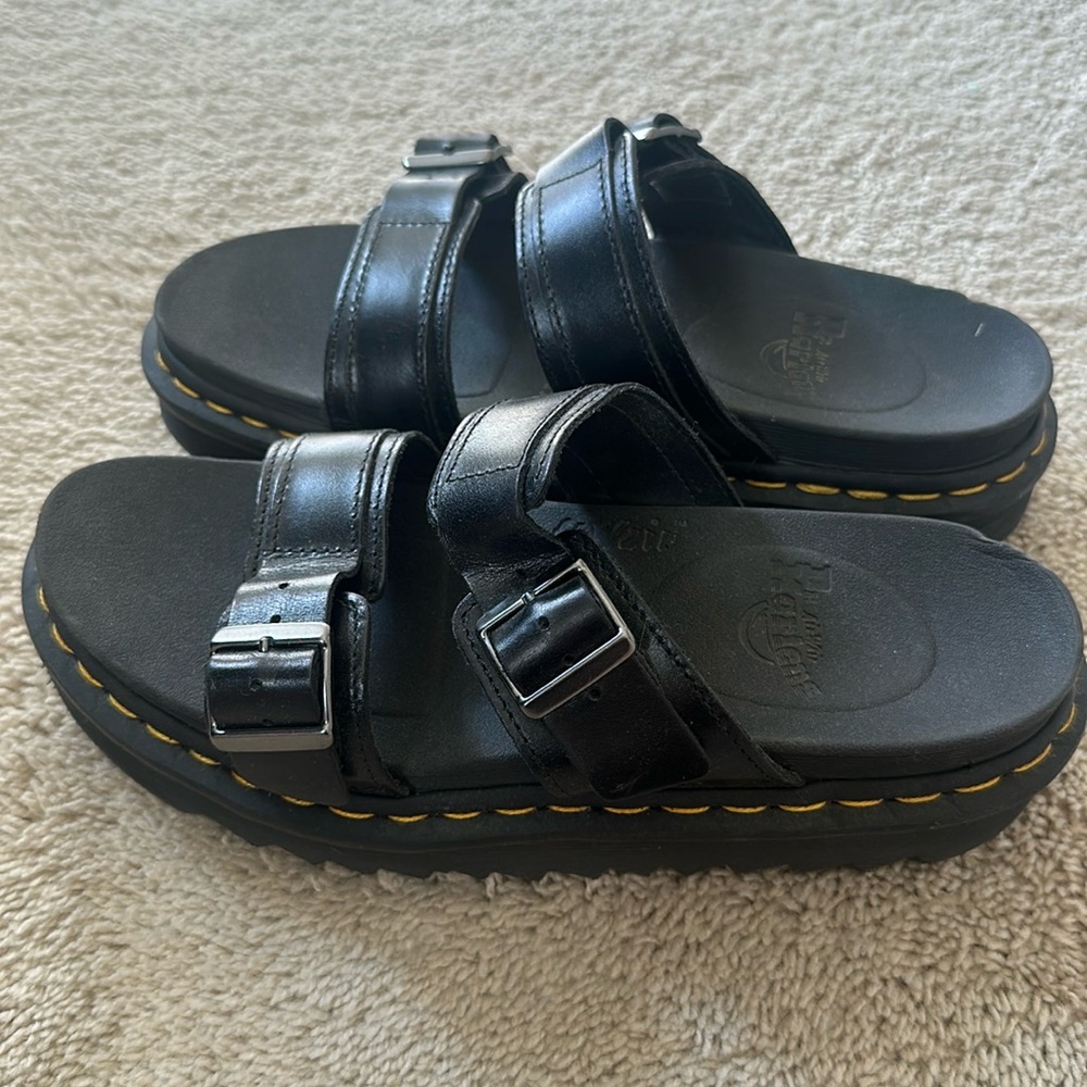 Dr Martens Myles Brando Leather Sandals